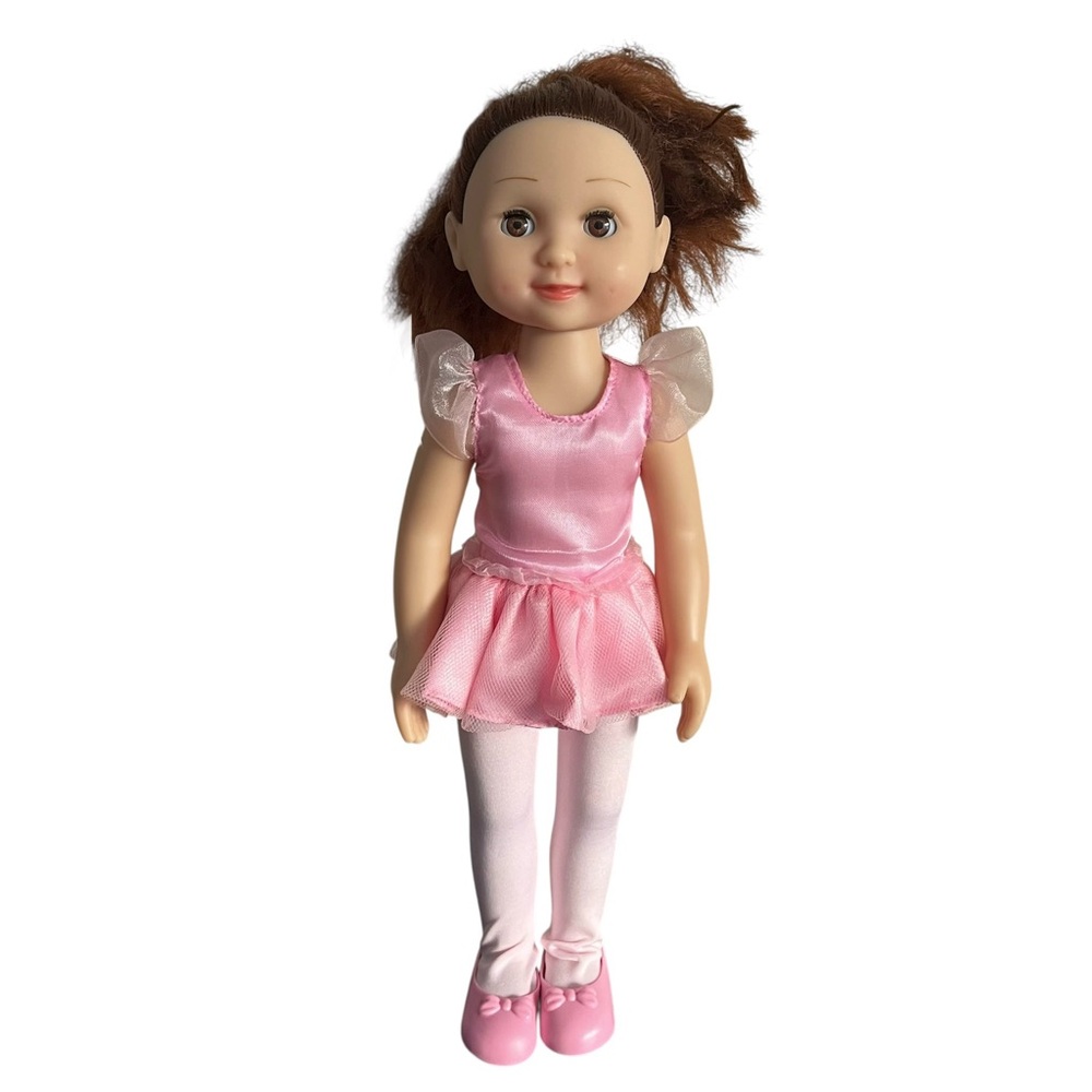 Melissa & Doug Mine to Love Victoria Ballerina Doll 14 Inch Sleepy Eyes